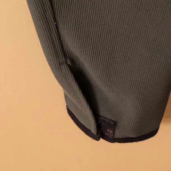 TUFFRIDER ZIP FRONT KNEE PATCH BREECHES 32 LOW RISE SMOKE GREY - Picture 5 of 7